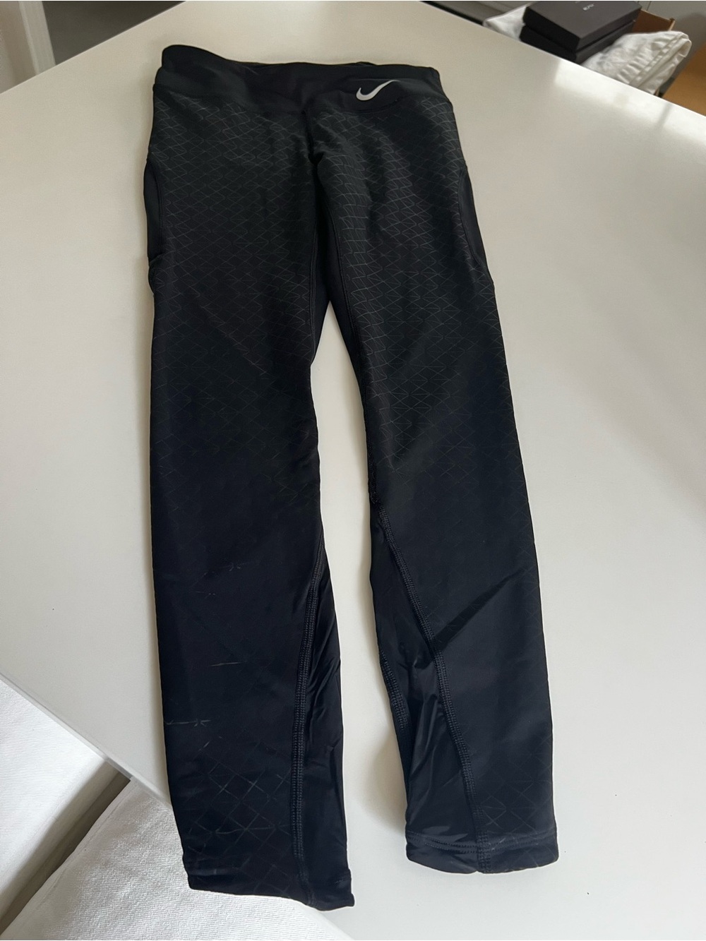 Nike Running Women’s Dri-Fit Black Performance Running Leggings size S